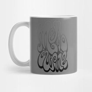 Melbourne Writing - Harbour Mist Grey Mug